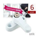 Sb Shopping Pvc Kapı Pencere Emniyet Kilidi - Pimapen Kilidi - Çelik - 6 Adet