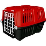 Sb Shopping Sert Plastik Taşıma Çantası 28 x 44 x 32 cm Kırmızı Gri