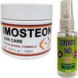 Sb Shopping Süper Imosteon Masaj ve Bakım Kremi 150 ml x 2 Ad+Çörek Otu Yağı ile 30 ml - 1li