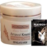Sb Shopping Süper Three Brand Arnavut Kremi Whitening Cream Kremi 100 ml + 1 Tane Hediye Jel - 1li