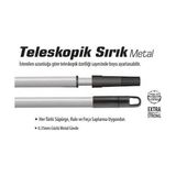 Sb Shopping Teleskopik Sırık 2 Metre - 1 Adet - (ClearEyelets)Black-RadiantOrchid