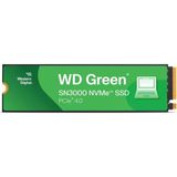 Sb Shopping Wd Green SN3000, WDS500G4G0E, 500GB, 5000/4000, Gen4, Nvme Pcie M.2 2280, SSD