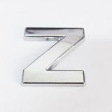 Sb Shopping Z Harfi 3,75 cm Krom Yapışkanlı