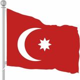 Sb Sistem Bayrak Osmanlı Imparatorluğu Bayrağı 100X150CM - Renkli