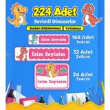Sb Store Okul Kreş Etiketi Kalem Defter Özel Isim Yazılabilen Etiket Seti Model 140