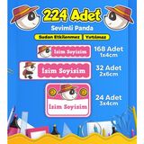 Sb Store Okul Kreş Etiketi Kalem Defter Özel Isim Yazılabilen Etiket Seti Model 156