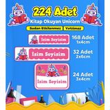 Sb Store Okul Kreş Etiketi Kalem Defter Özel Isim Yazılabilen Etiket Seti Model 166 - 224 Adet