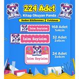 Sb Store Okul Kreş Etiketi Kalem Defter Özel Isim Yazılabilen Etiket Seti Model 169 - 224 Adet