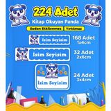 Sb Store Okul Kreş Etiketi Kalem Defter Özel Isim Yazılabilen Etiket Seti Model 170 - 224 Adet
