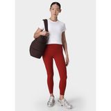 SB10127-100 ATHLETE CROP SEAMLESS W Beyaz Bisiklet Düz Kadın T-Shirt