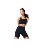 SB4822PR_001 POWER 6 BIKER SHORTS Siyah Regular Fit Kadın Tayt