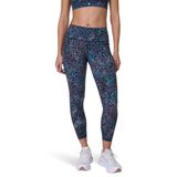 SB5400A -12792 POWER WORKOUT LEGGI Mavi Regular Fit Desenli Kadın Tayt