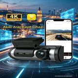 SBAID 4K Full Hd, Araç Kamerası - Gizli Tasarım, Aı Çarpışma Önleme,geniş Açılı Lens, Akıllı Telefon Üzerinden Wifi Kontrolü, 24 Saat Kesintisiz Kayıt, Tüm Araç Modelleriyle Uyumluaraç Içi Kameralar