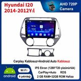 SBAID Conio Hyundai I20 2012-2014 Yıl uyumlu 2GB Ram 32GB Rom Hafıza Android Kablosuz Carplay Navigasyon Multimedya 9 Inç Ekran Hediye görüş kamerası Hediye Çerçevesi 2+32