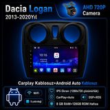 SBAID Dacia Logan 2014-2021 Yıl Uyumlu 8GB Ram 128GB Rom Hafıza Android Kablosuz Carplay Navigasyon Multimedya 9 Inç Ekran Hediye Görüş Kamerası Hediye Çerçevesi 8+128 - geri görüş kamerası hediye, ----çerçeve hediye dahil