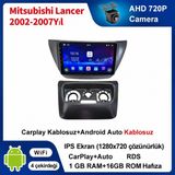 SBAID Mitsubishi Lancer 2002-2007 Yıl Uyumlu 1GB Ram 16GB Rom Hafıza Android Kablosuz Carplay Navigasyon Multimedya 9 Inç Ekran Hediye Görüş Kamerası Hediye Çerçevesi 1+16 - geri görüş kamerası hediye, ----çerçeve hediye dahil