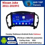 SBAID Nissan Juke 2011-2019 Yıl Uyumlu 2GB Ram 32GB Rom Hafıza Android Kablosuz Carplay Navigasyon Multimedya 9 Inç Ekran Hediye Görüş Kamerası Hediye Çerçevesi 2+32 - geri görüş kamerası hediye, ----çerçeve hediye dahil