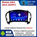 SBAID Nissan Juke 2011-2019 Yıl Uyumlu 8GB Ram 128GB Rom Hafıza Android Kablosuz Carplay Navigasyon Multimedya 9 Inç Ekran Hediye Görüş Kamerası Hediye Çerçevesi 8+128 - geri görüş kamerası hediye, ----çerçeve hediye dahil