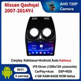 SBAID Nissan Qashqai 2007-2014 Yıl Uyumlu 4GB Ram 64GB Rom Hafıza Android Kablosuz Carplay Navigasyon Multimedya 9 Inç Ekran Hediye Görüş Kamerası Hediye Çerçevesi 4+64 - geri görüş kamerası hediye, ----çerçeve hediye dahil