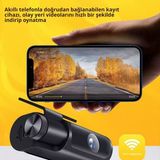 SBAID Yeni Piyasaya Çıkan Araç Kamerası A2PRO: Kurulum Gerektirmez, Kablosuz Wi-Fi, Gizli Tasarım, Araç Geri Görüş Kamerası, Yüksek Çözünürlüklü Gece Görüşü, Kablo Çekmeye Gerek Yok, Park Etme Kaydı.