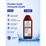SBC Karvel Medikal Aqua Poviderm Povidon İyotlu Antiseptik Çözelti %10 1 Litre 1 Adet