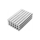 SBN - Store 100 Adet 4x4 mm Yuvarlak Neodyum Mıknatıs N35 Güçlü Magnet Nikel Kaplama ( Lisinya )