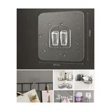 SBN - Store 15'li Çiftli Banyo Köşe Rafı Yedek (60X60MM) - 15 Parça Dev Avantaj Paketi Güçlü Kanca Seti