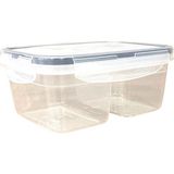 SBN - Store Buffer® 2 Bölmeli 0,45+0,45 Litre Kilitli Kapaklı Erzak Saklama Kabı LC-524