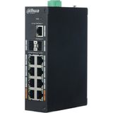SBN - Store Dahua PFS3211-8GT-120, 8 Port, Gigabit, Poe 120W, 1 Port Gigabit Uplink, 2 Port Gigabit Sfp, Yönetilemez, Rack Mount Switch