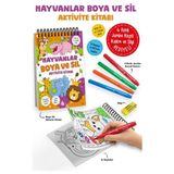 SBN - Store Hayvanlar - Boya ve Sil Aktivite Kitabı / 3 Yaş +