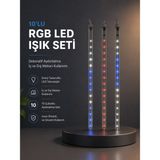 SBN - Store Kayan Yıldız Efektli Rgb LED Işık Seti Iç ve Dış Mekan Kullanımı - Lisinya