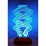 SBN - Store Prime 3 Boyutlu 3D Görünümlü Helezon LED Lamba