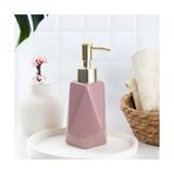 SBN - Store Prime 3203 Seramik Sıvı Sabunluk - Tezgah Üstü Banyo Mutfak Lavabo Sabunluğu - 250 cc Pudra