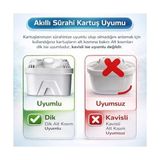 SBN - Store Prime 3’lü Sürahi Filtre Kartuşu – Ayarlanabilir Filtrasyon Hızı, Iyon Değişimli Kireç Azaltıcı, 160L Kapasite, Aquaphor & Uyumlu