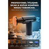 SBN - Store Şarjlı Masaj Tabancası Boyun Sırt ve Için Sıcak Soğuk Başlıklı Masaj Aleti Sporcu Masaj