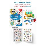 SBN - Store Uzay Boyama Kitabı - Oyun Hamurlu - 3 Yaş +