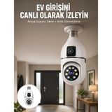 sbodurhome 1080P Wifi Ampul Güvenlik Kamerası – Gece Görüş & Uzaktan Erişim Yeni Nesil