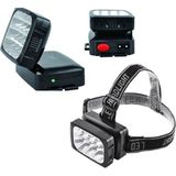 sbodurhome 12 Ledli Şarjlı Kafa Lambası Power Ledli Kafa Feneri Tepe Lambası - Renkli