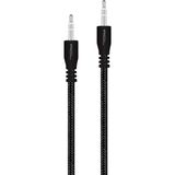 sbodurhome 3.5 mm Jack 1 mt Kumaş Kaplama Aux Ses Kablosu A6
