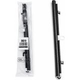 sbodurhome 58X125CM Oto-Araç - Ev - Ofis Cam Paneli Güneşlik Pvc Perde Makaralı Aç-Kapa Vantuzlu Montaj Bx - Renkli