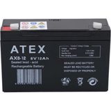 sbodurhome Atex Ax6-12 6V 12AH Akü - 1 Adet