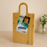 sbodurhome Bambu Kesme Tahtası Oval Kulplu 20X37 cm - Renkli