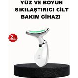 sbodurhome Ems Mikro Akım Yüz ve Boyun Sıkılaştırıcı Cihaz 7000 Vpm Titreşim Isı Terapili - Renkli