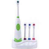 sbodurhome G-08 Dönen Başlıklı Pilli Otomatik Diş Fırçası (3 Adet Yedek Başlık) - Renkli