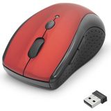 sbodurhome Kablosuz Mouse 800/1600 Dpi - Kırmızı Siyah HDX3405R - Çok Renkli