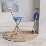 sbodurhome Katlanabilir Baston Sandalye - Oturaklı - 88 cm - Renkli - standart