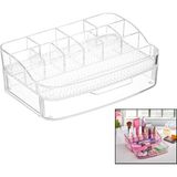 sbodurhome Makyaj Organizeri Çekmeceli - 12 Bölmeli=2+ 4+ 6 Mika - Kristal Plastik (4887) - Renkli