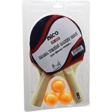 sbodurhome Masa Tenisi Pinpon Raket Seti 2pcs Raket - 3pcs Top (4887) - standart - Renkli