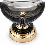 sbodurhome Metal Ayaklı Cam Küllük ALK5621 - Renkli