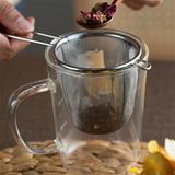 sbodurhome Paslanmaz Çelik Çay ve Kahve Süzgeci - Ince Gözenekli - Standart